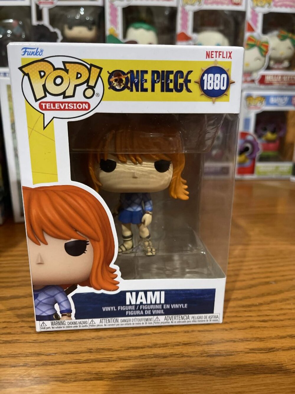 (One Piece Live Action) **With Protector** FUNKO POP! TELEVISION Nami #1880